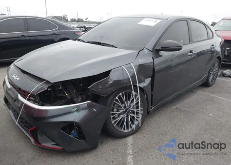 2022 Kia Forte Gt-Line из США, поврежденный, VIN 3KPF54AD1NE486269